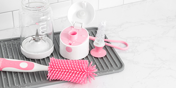 Teami Clean, 2-in-1 Silicone Bottle Brush