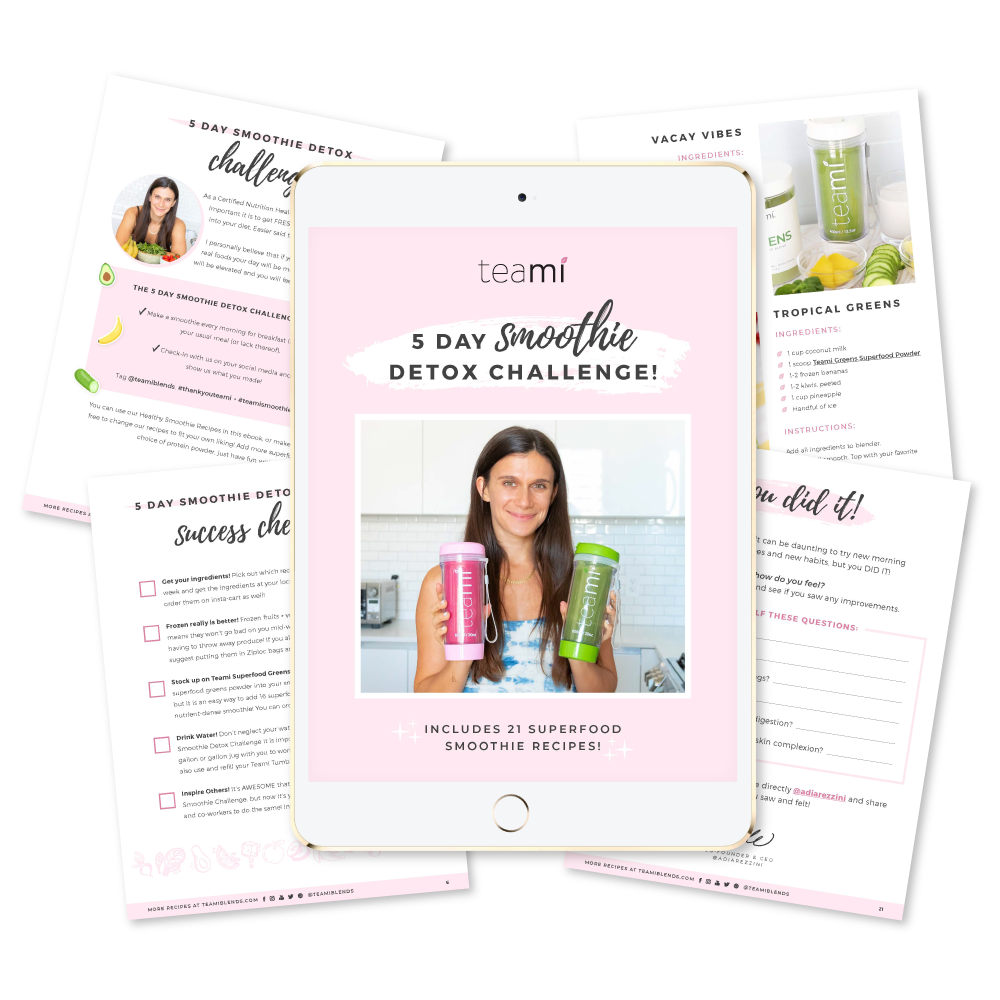 5 Day Smoothie Challenge Ebook