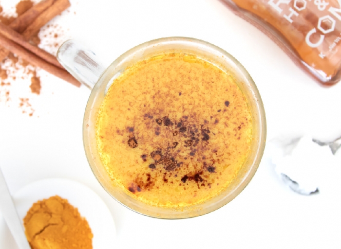 Turmeric Latte (Golden Milk Recipe) - Real + Vibrant