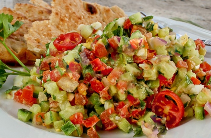 Middle Eastern Chopped Salad