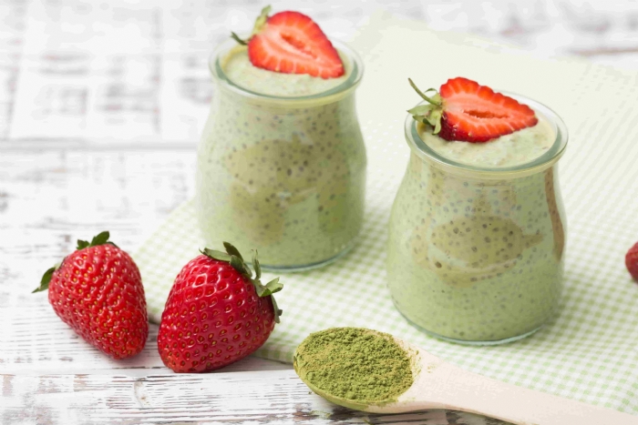 Matcha Green Tea Chia Pudding